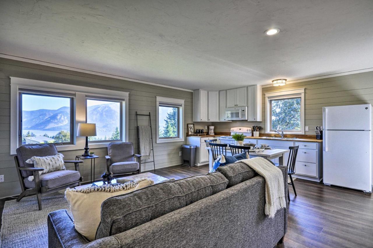 Scenic Studio With Loft And View Of The Columbia River Карсон Экстерьер фото